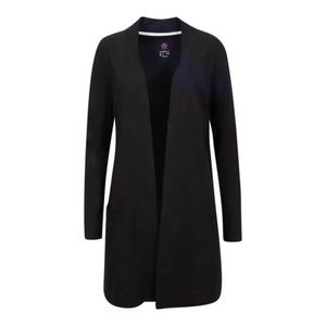 New Issac Mizari Womens Long Sleeve Cardigan Black​
